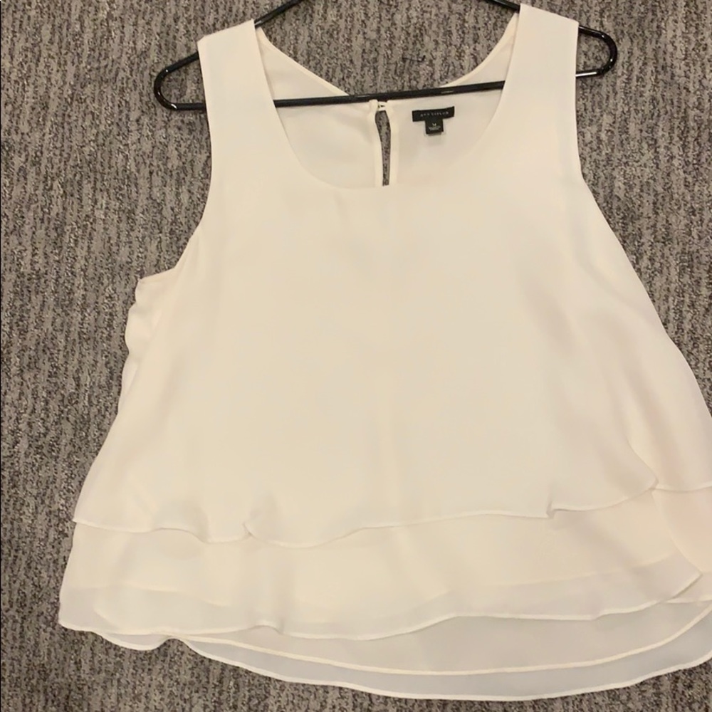 Ann Taylor layered tank top